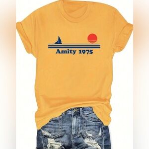NWT Graphic Vintage Tee | Women’s | Medium | Amity 1975